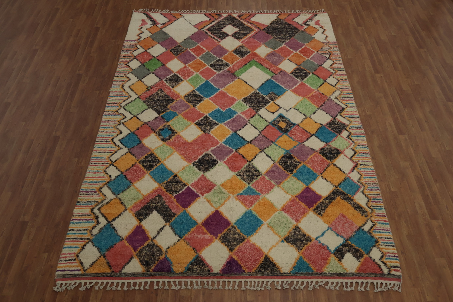 Trellis Geometric Moroccan Oriental Area Rug 9x13