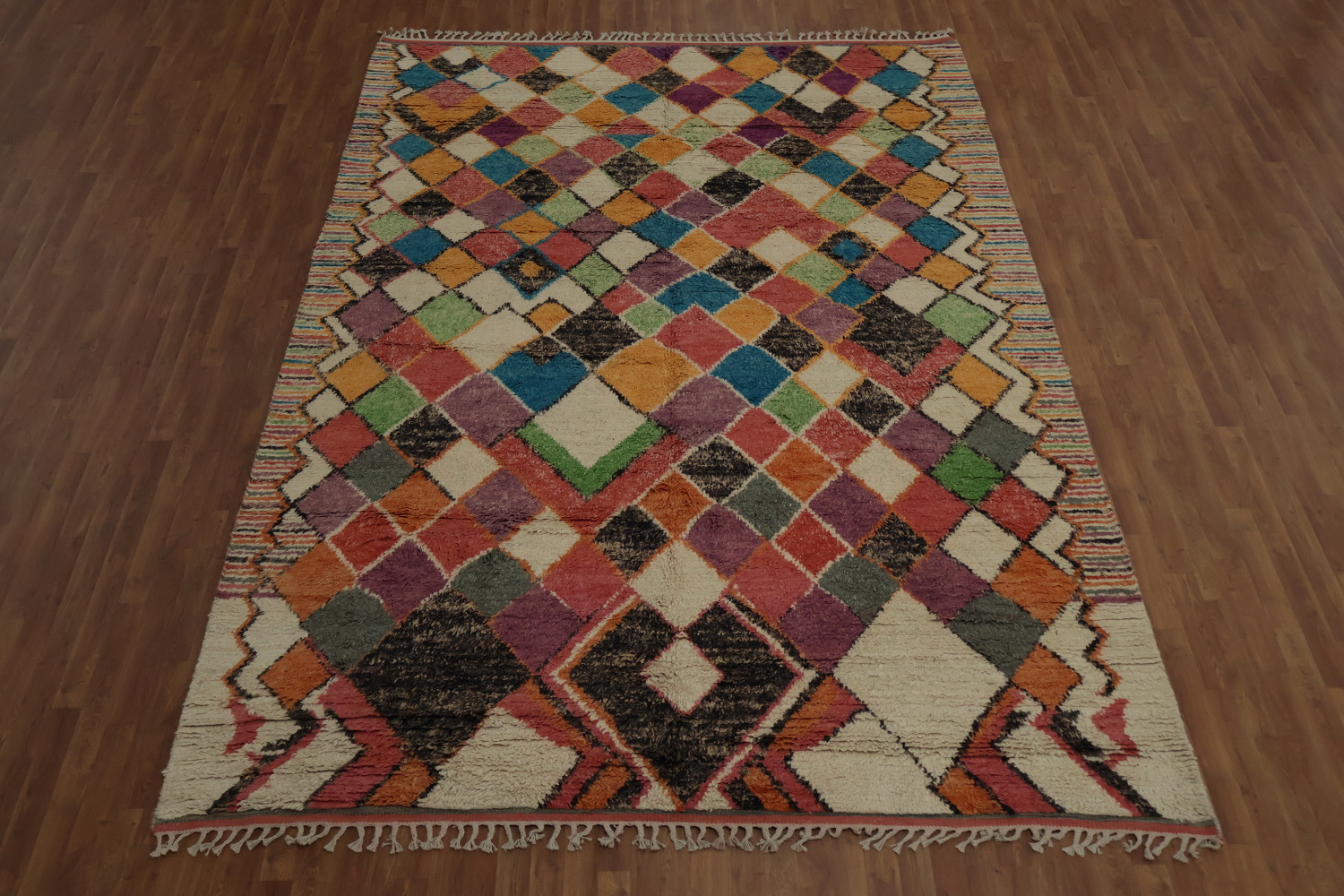 Trellis Geometric Moroccan Oriental Area Rug 9x13