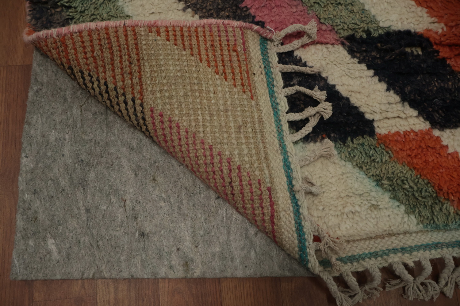 Multicolor Plush Moroccan Oriental Area Rug 8x11
