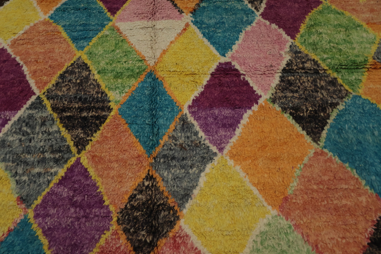 Colorful Trellis Plush Moroccan Oriental Area Rug 8x13
