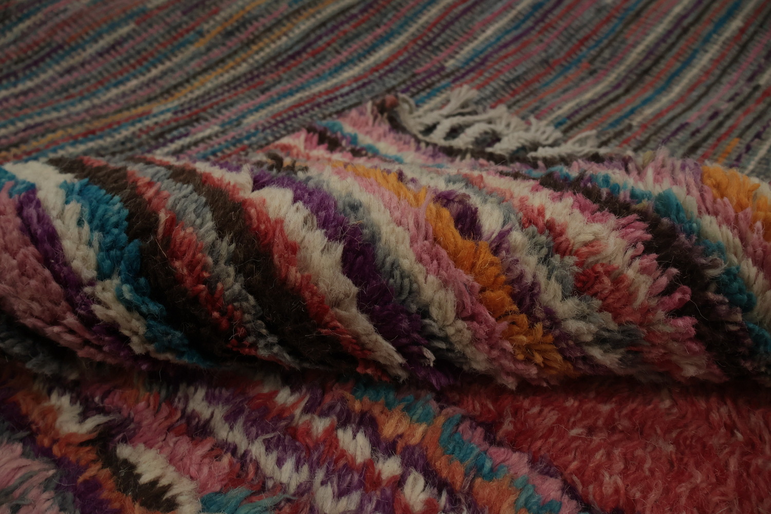 Colorful Moroccan Oriental Large Rug 9x14