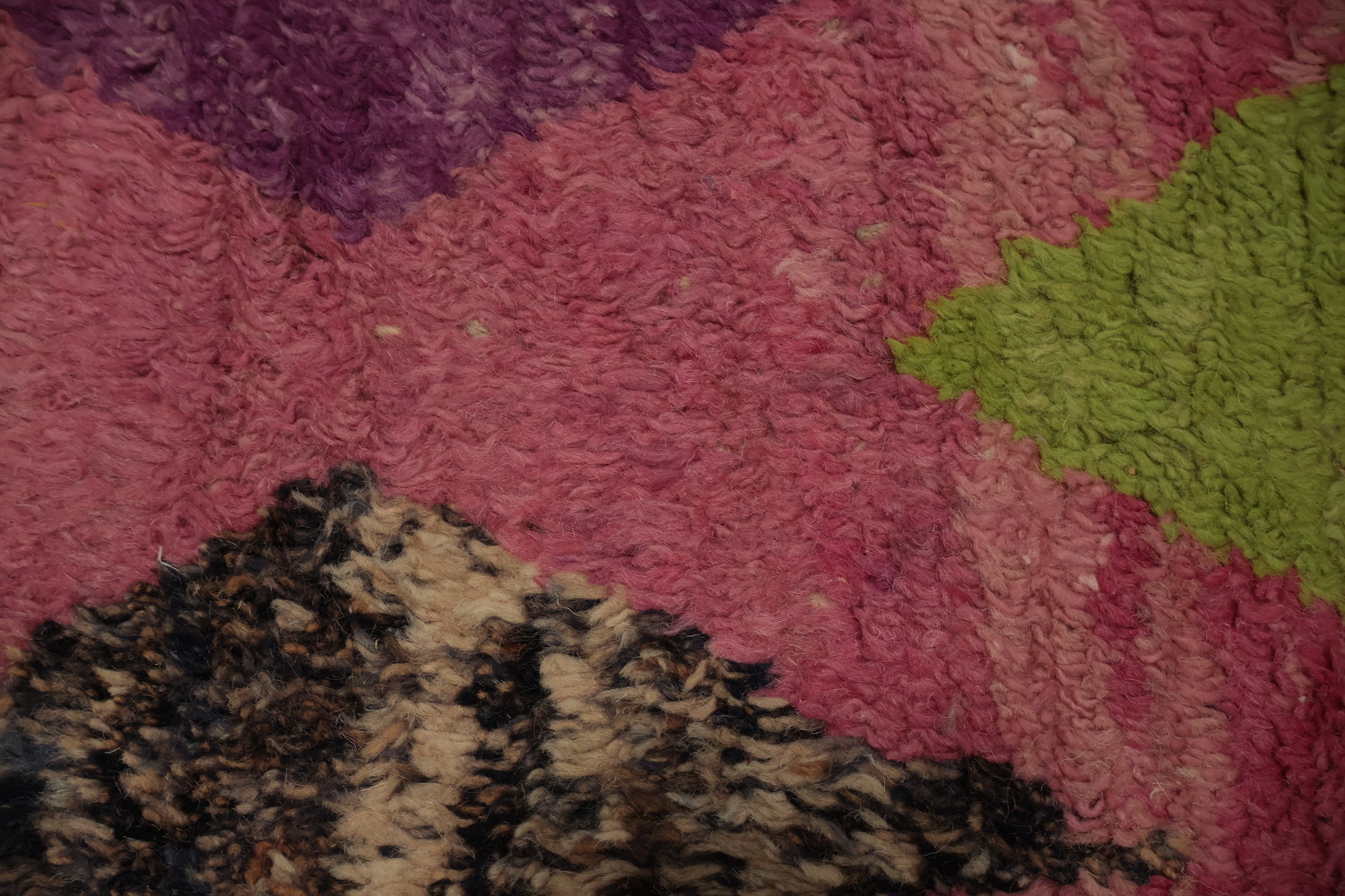 Geometric Vibrant Colors Modern Plush Moroccan Area Rug 8x11