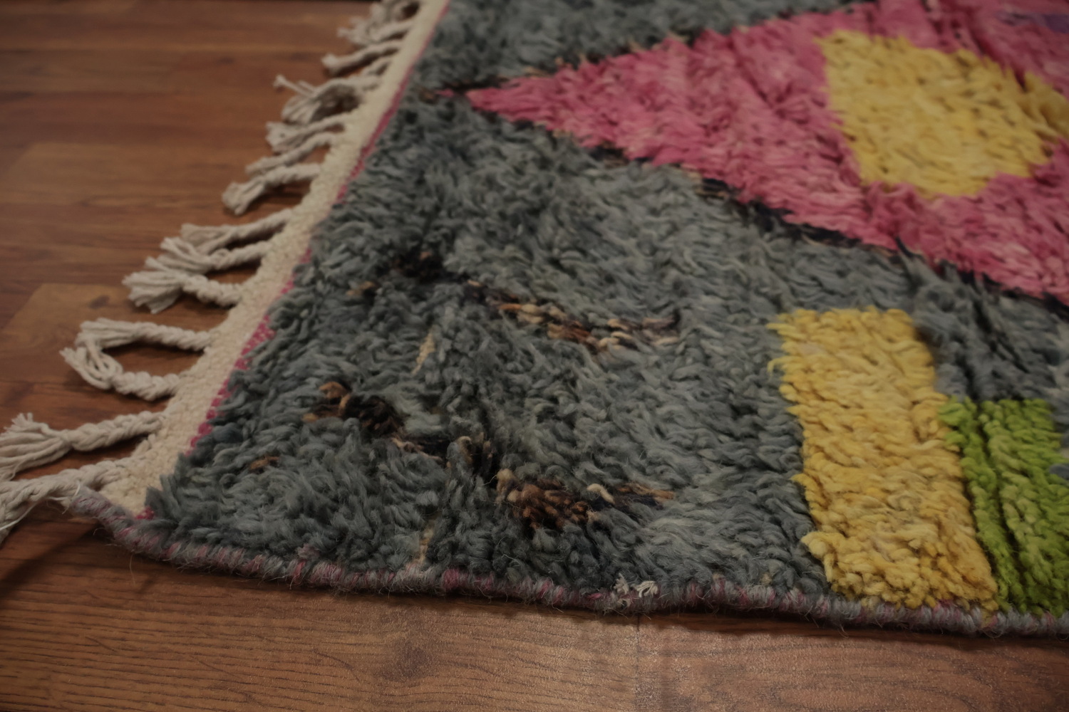 Geometric Vibrant Colors Modern Plush Moroccan Area Rug 8x11
