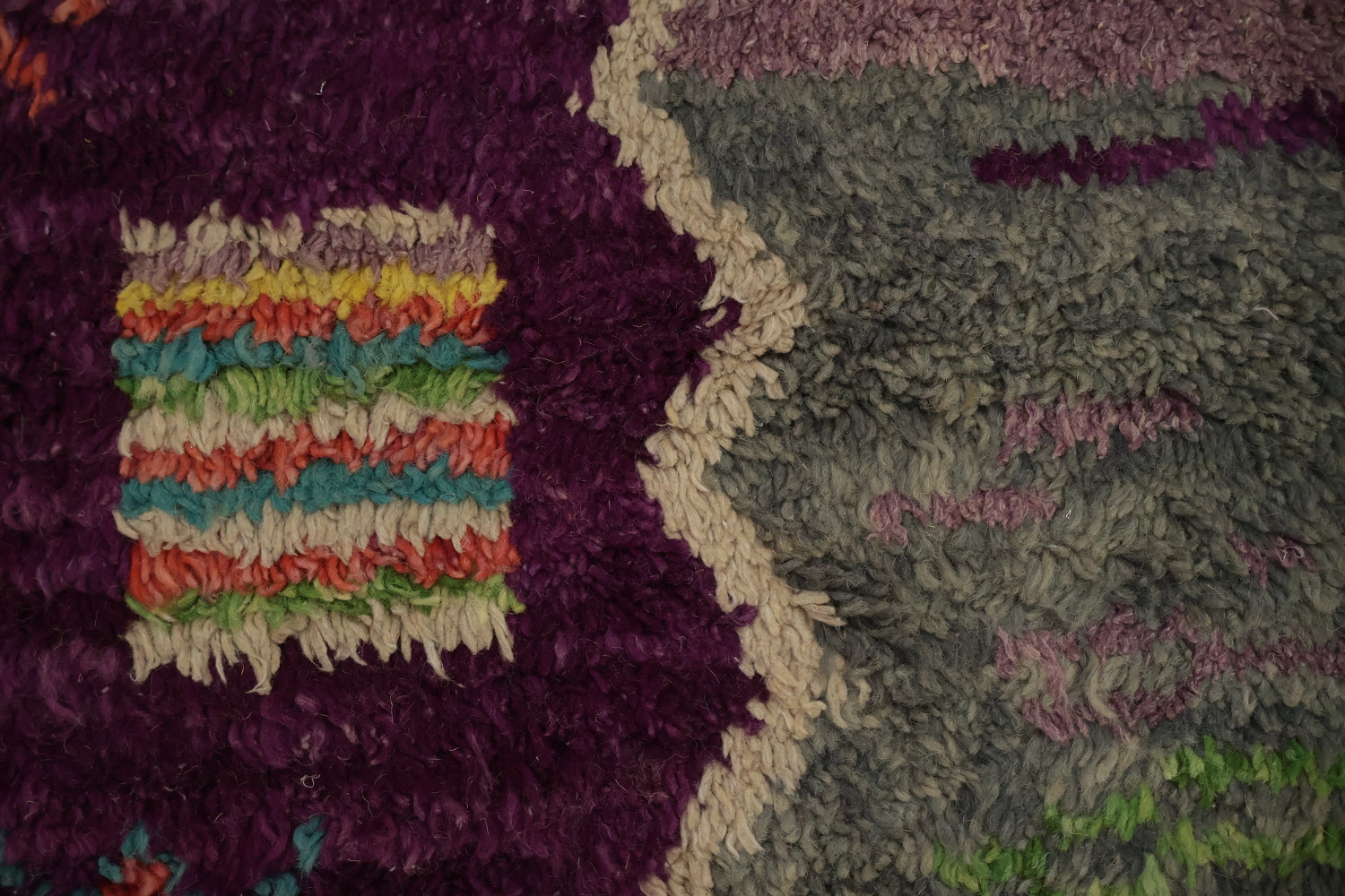 Eclectic Plush Moroccan Area Rug 9x13 for a Dynamic Room Vibe