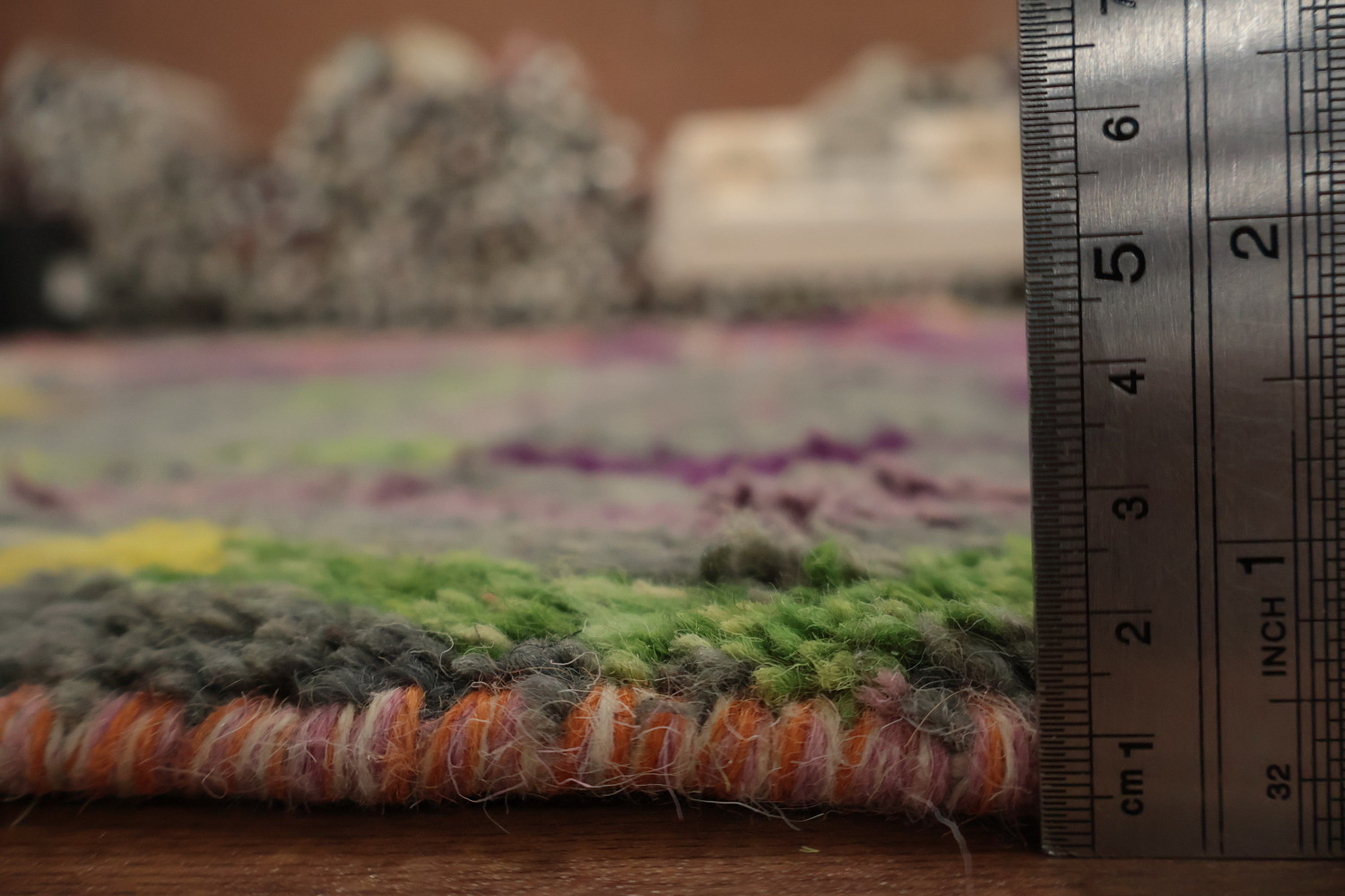 Eclectic Plush Moroccan Area Rug 9x13 for a Dynamic Room Vibe