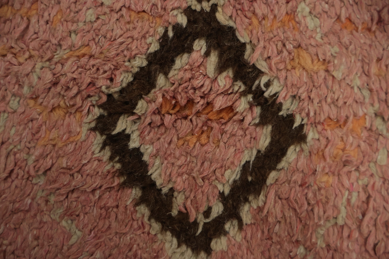 Handmade Plush Pink Moroccan Wool Area Rug 8x11