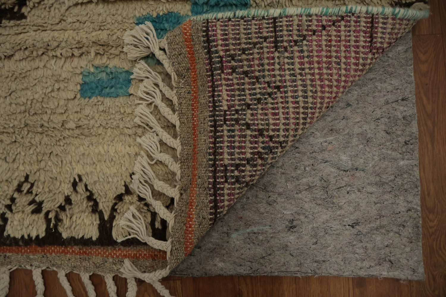 Bohemian Chic Geometric Diamond Motif Moroccan Area Rug 8x11