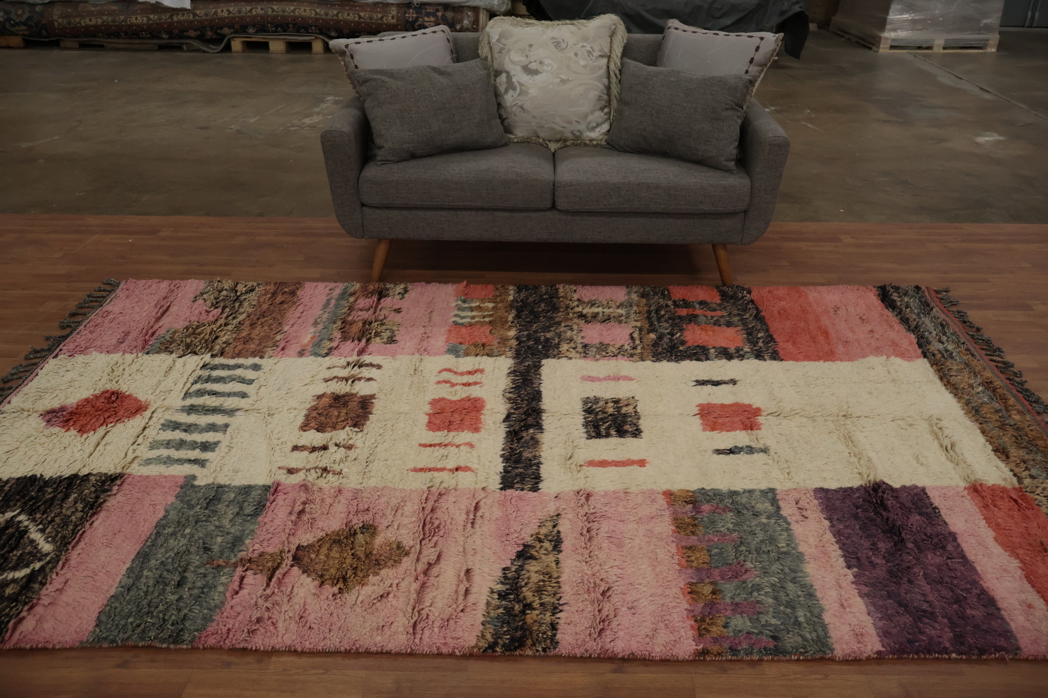Geometric Plush Moroccan Oriental Area Rug 6x10