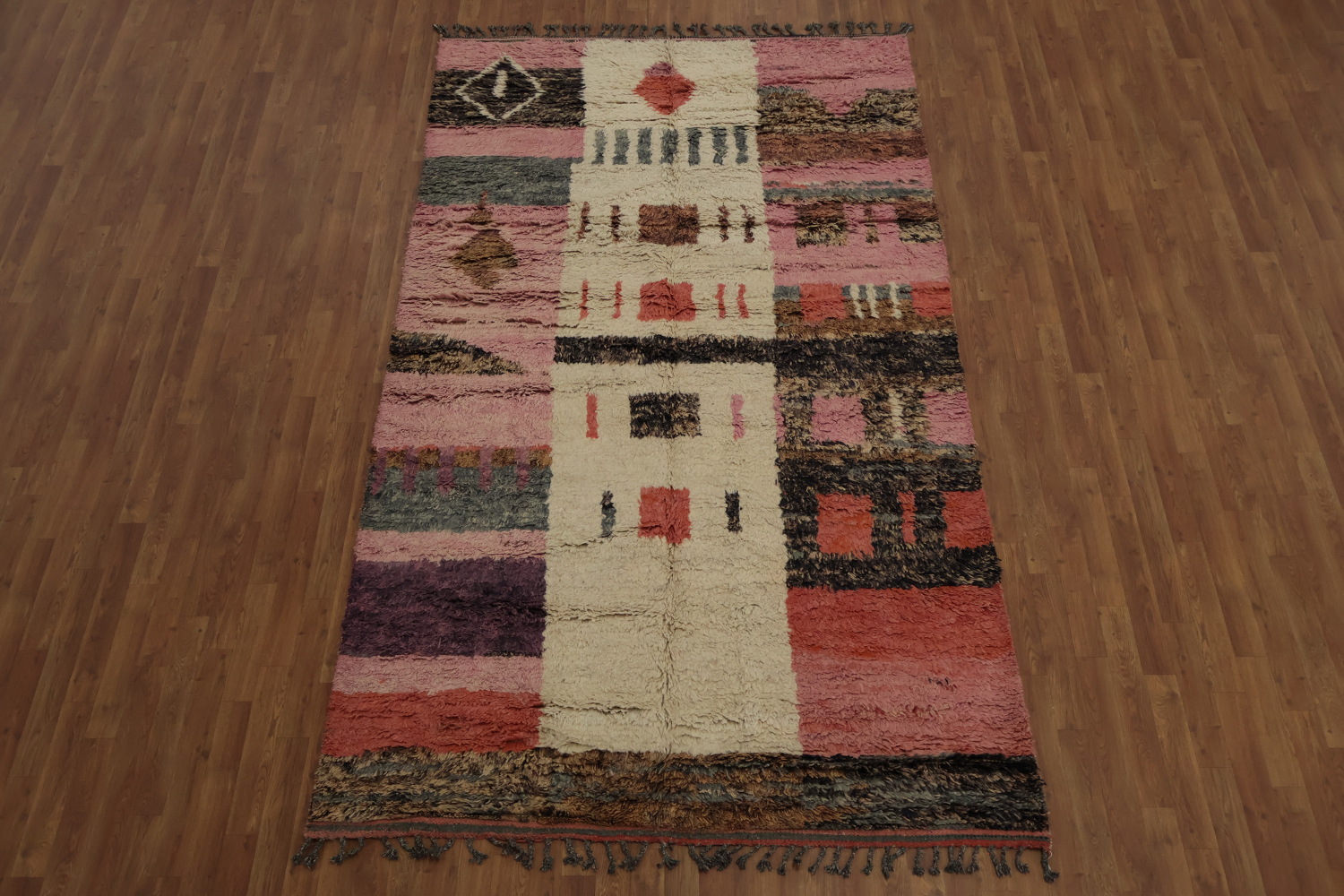 Geometric Plush Moroccan Oriental Area Rug 6x10