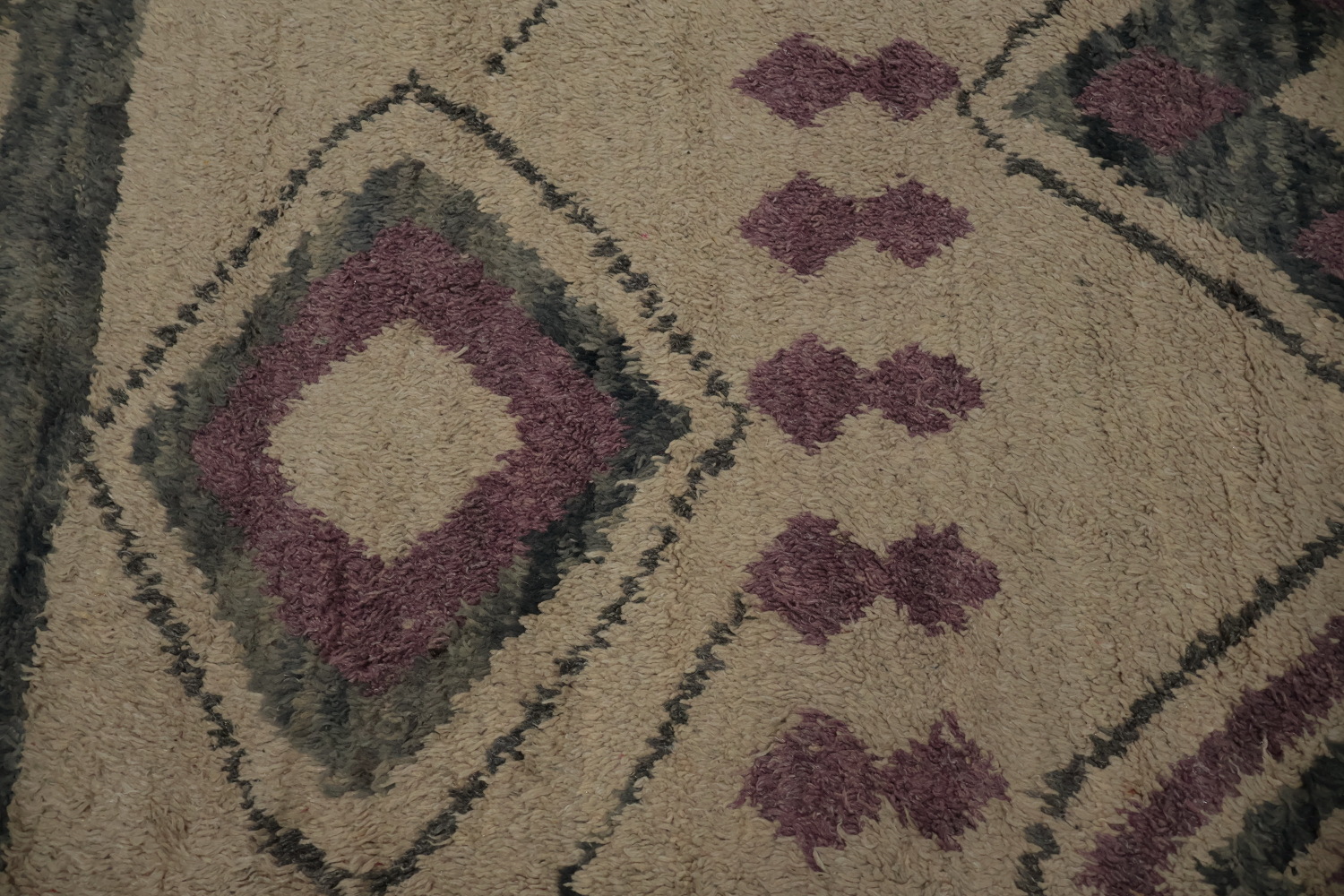 Geometric Plush Moroccan Area Rug 7x10