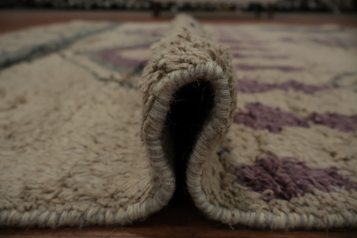 Geometric Plush Moroccan Area Rug 7x10