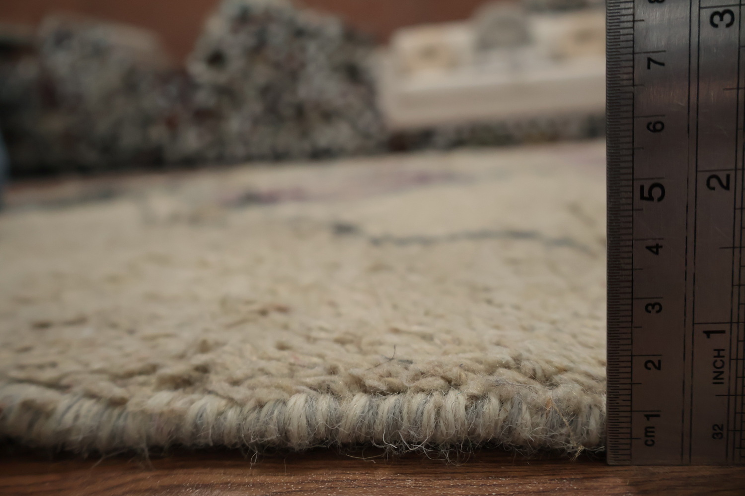 Geometric Plush Moroccan Area Rug 7x10
