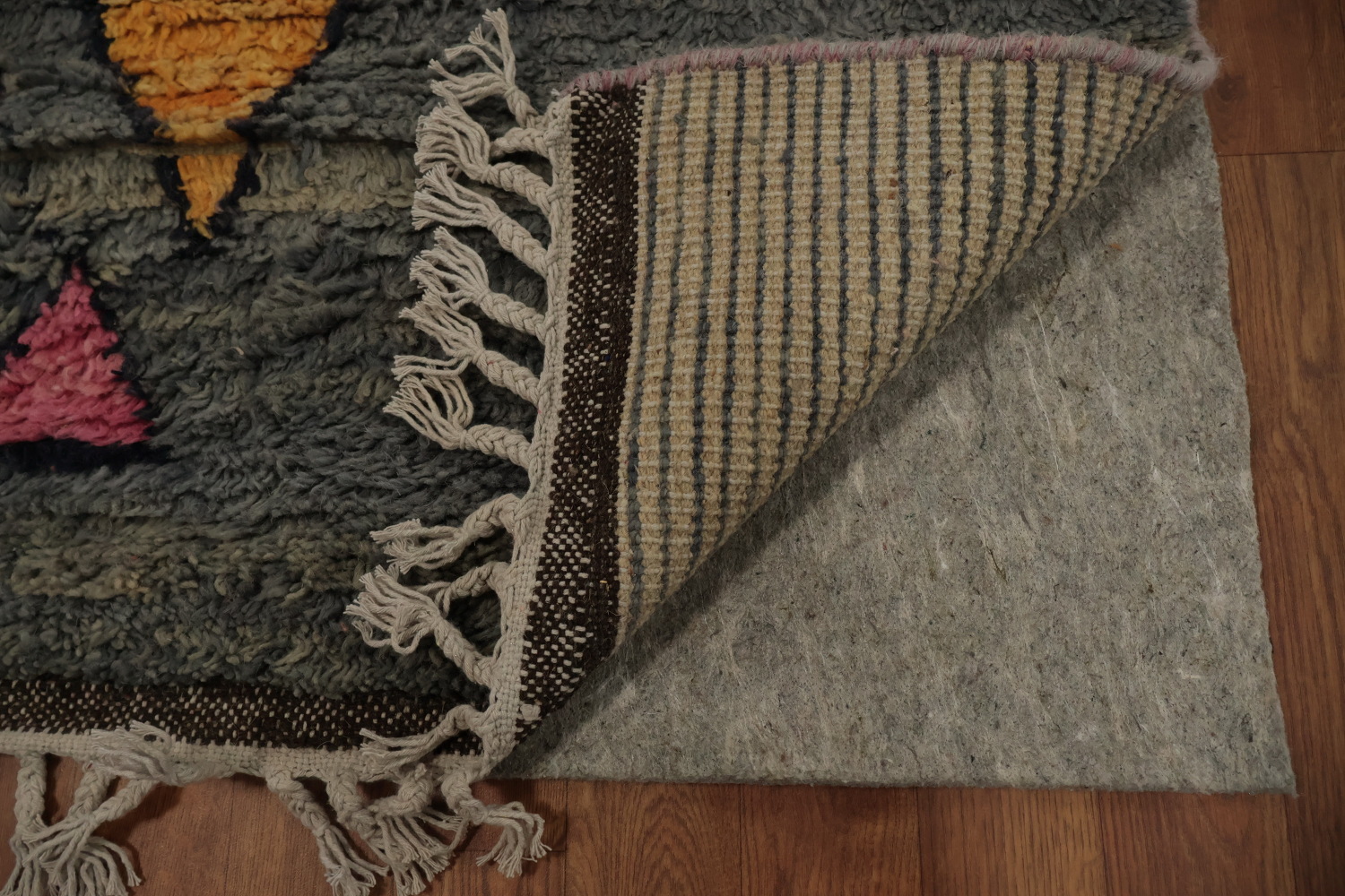 Sophisticated Geometric Moroccan Area Rug 9x12 with Artistic Flair