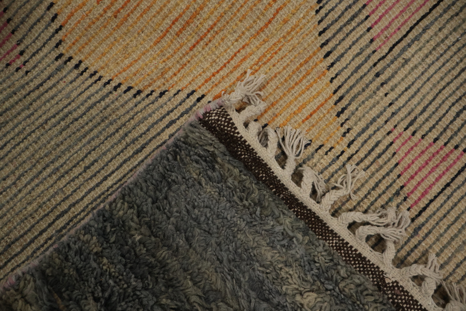 Sophisticated Geometric Moroccan Area Rug 9x12 with Artistic Flair