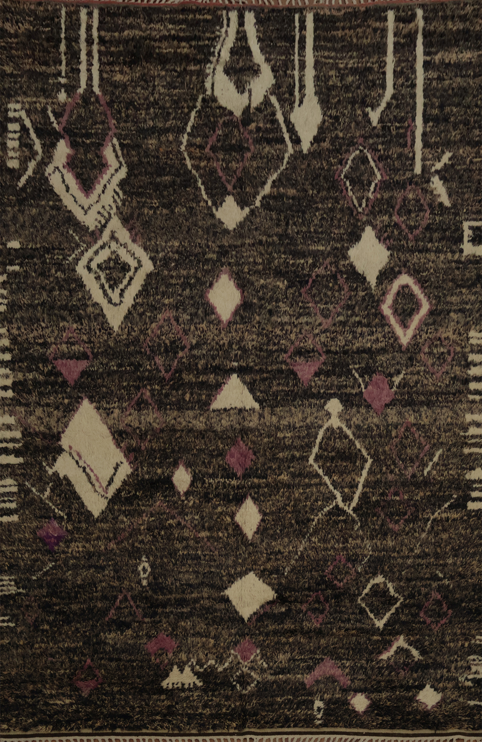 Rustic Plush Moroccan Large Area Rug 9x12 Perfect for Cozy Living Spaces