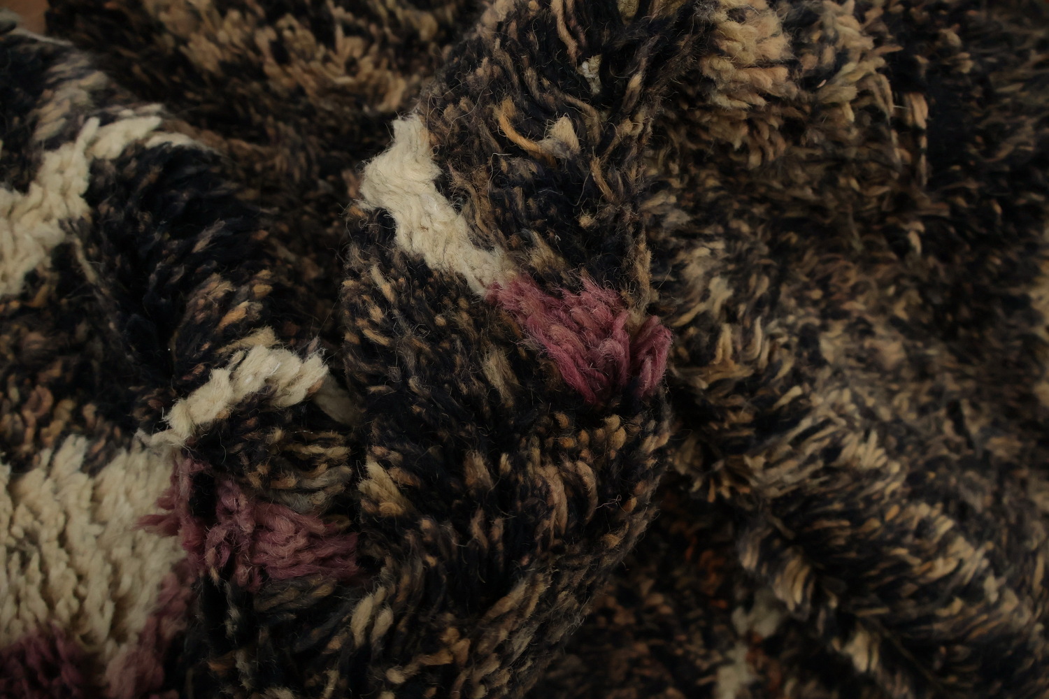 Rustic Plush Moroccan Large Area Rug 9x12 Perfect for Cozy Living Spaces