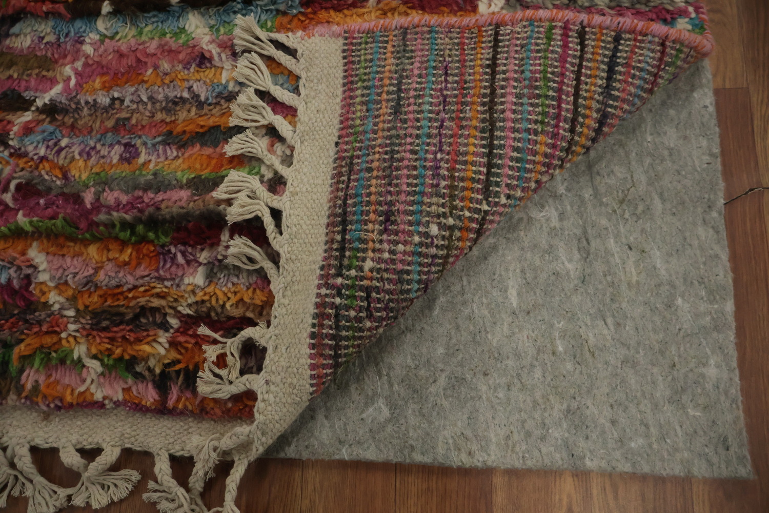 Pastel Moroccan Area Rug 6x10 Detailed Artisan Craftsmanship