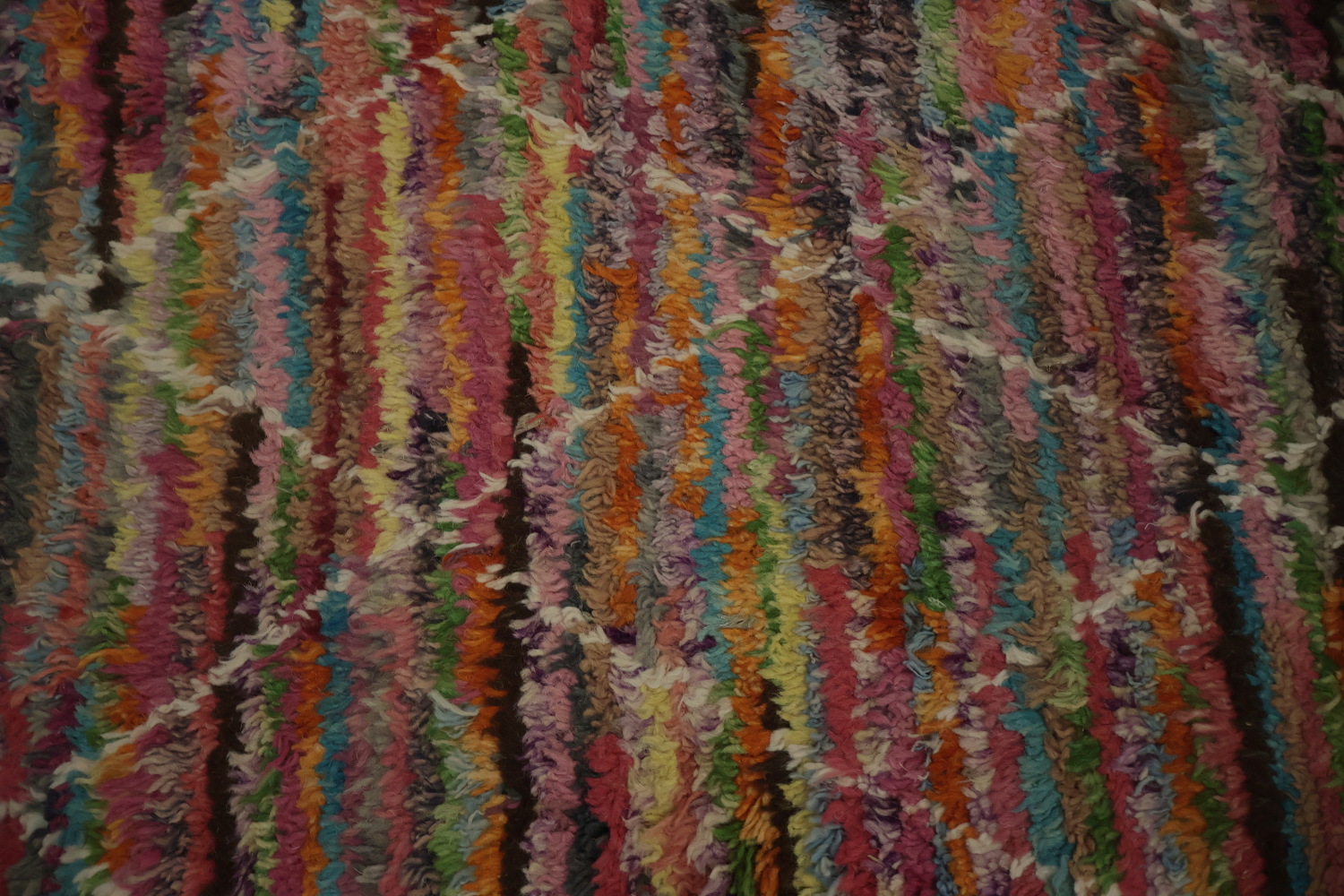 Pastel Moroccan Area Rug 6x10 Detailed Artisan Craftsmanship