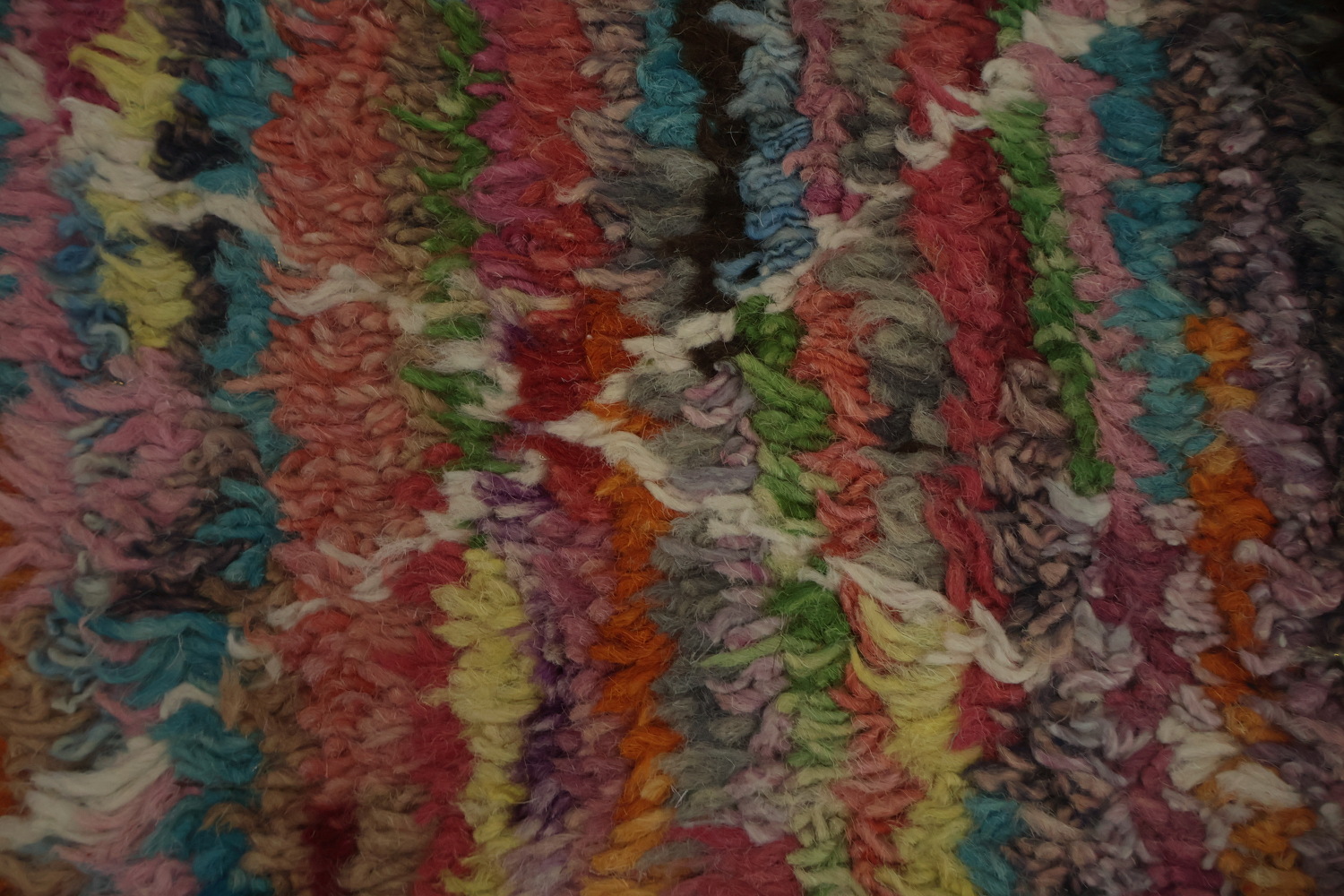 Pastel Moroccan Area Rug 6x10 Detailed Artisan Craftsmanship