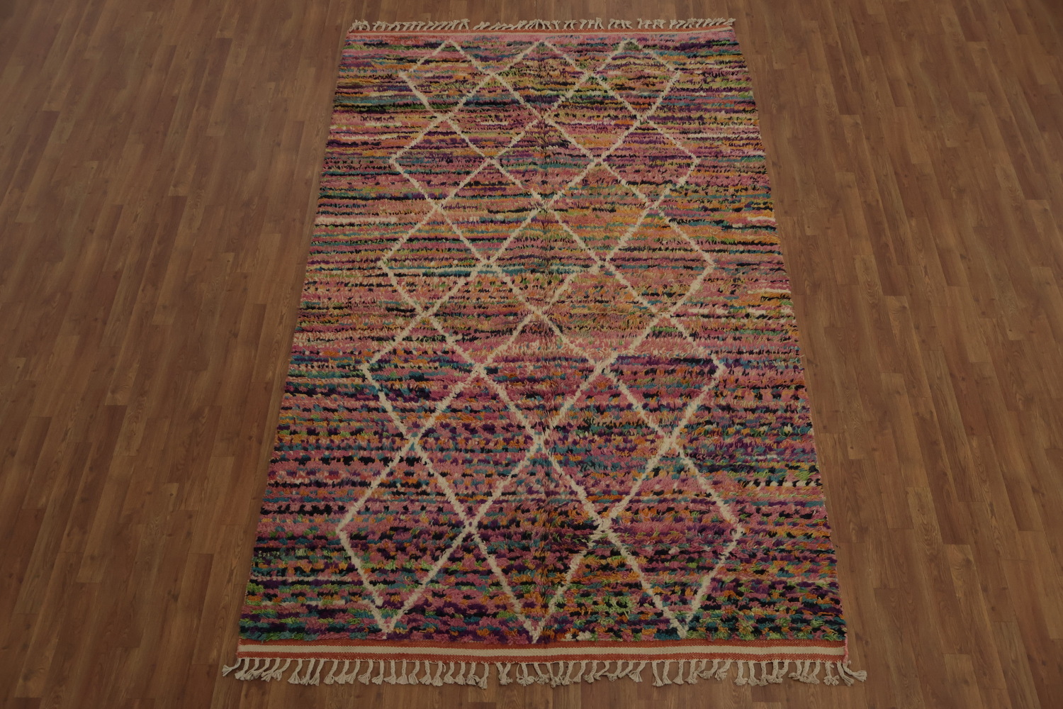 Trellis Plush Moroccan Oriental Area Rug 6x10