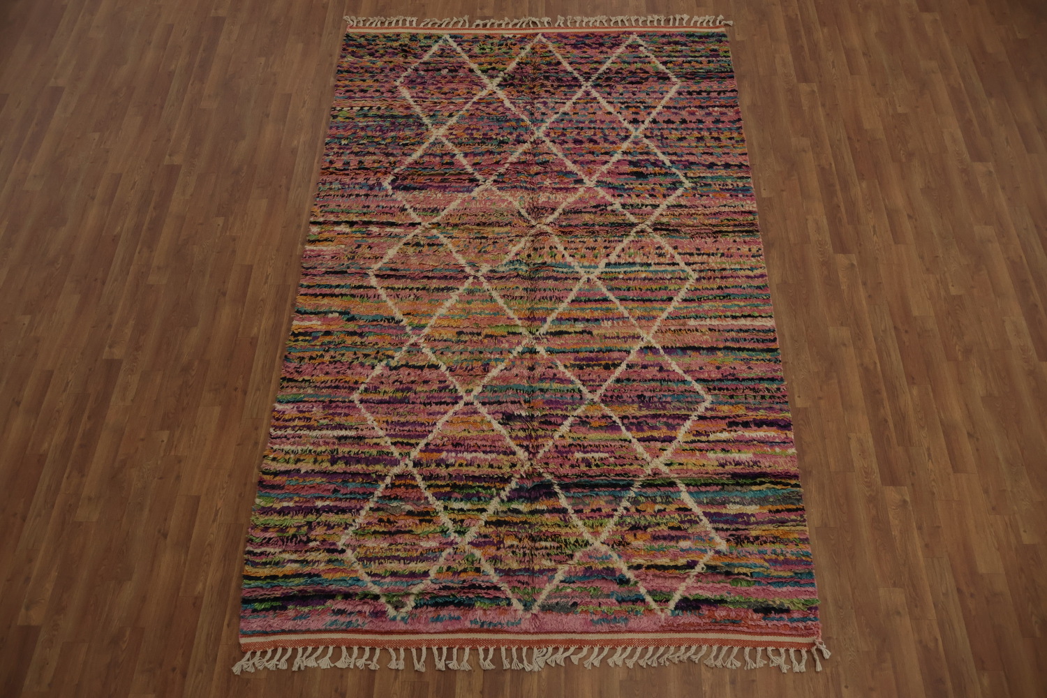 Trellis Plush Moroccan Oriental Area Rug 6x10
