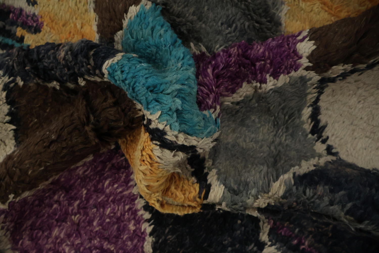 Colorful Plush Moroccan Oriental Area Rug 7x11