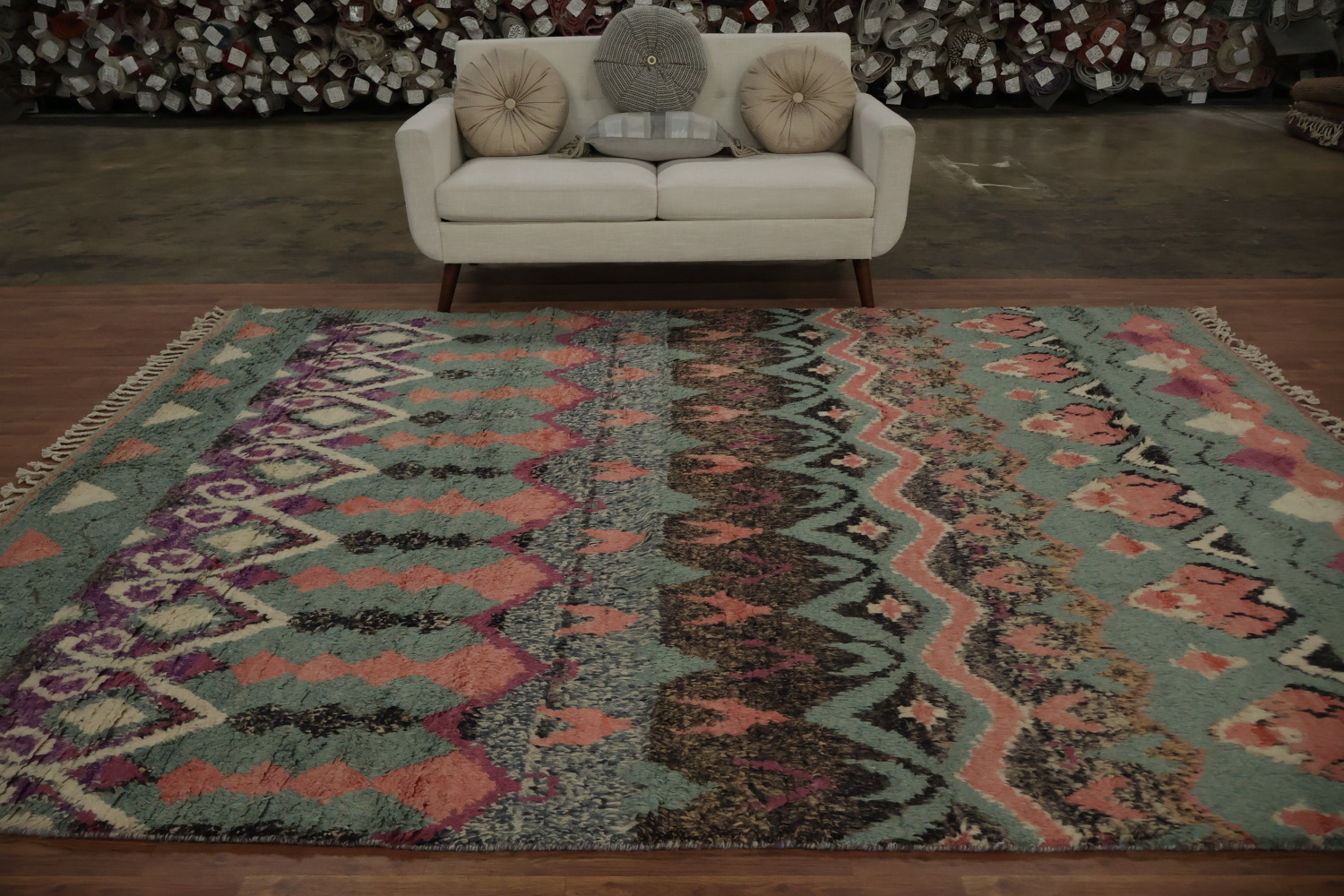 Geometric Moroccan Oriental Area Rug 8x11