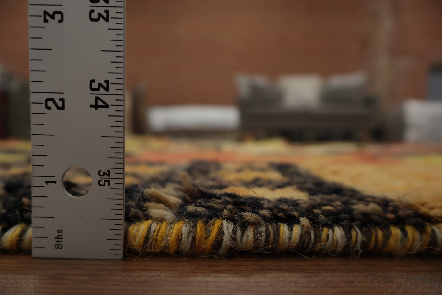 Handmade Plush Moroccan Oriental Area Rug 9x13