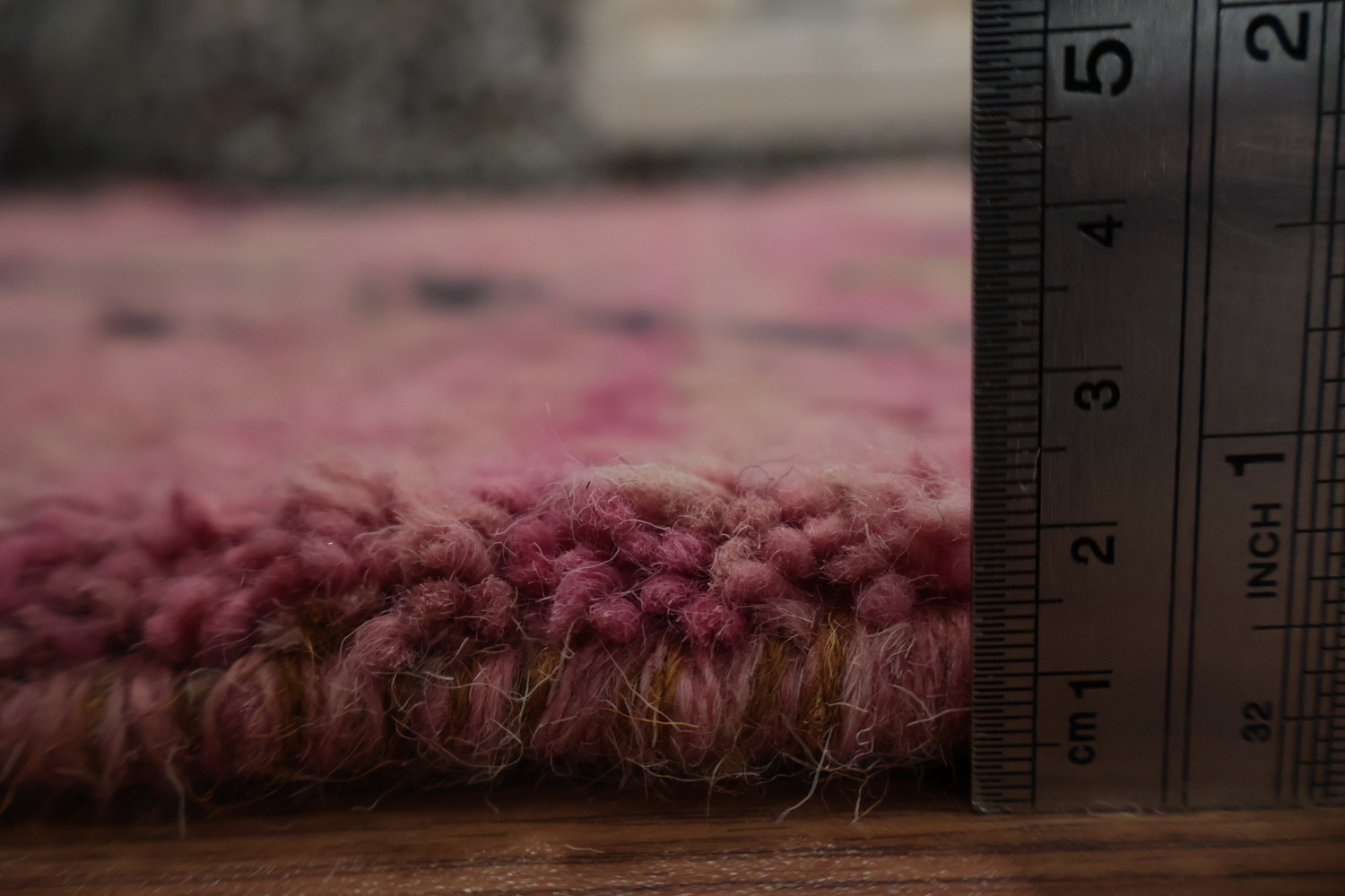 Soft Pink Plush Moroccan Area Rug 5x9 Add Sophisticated Flair to Rooms