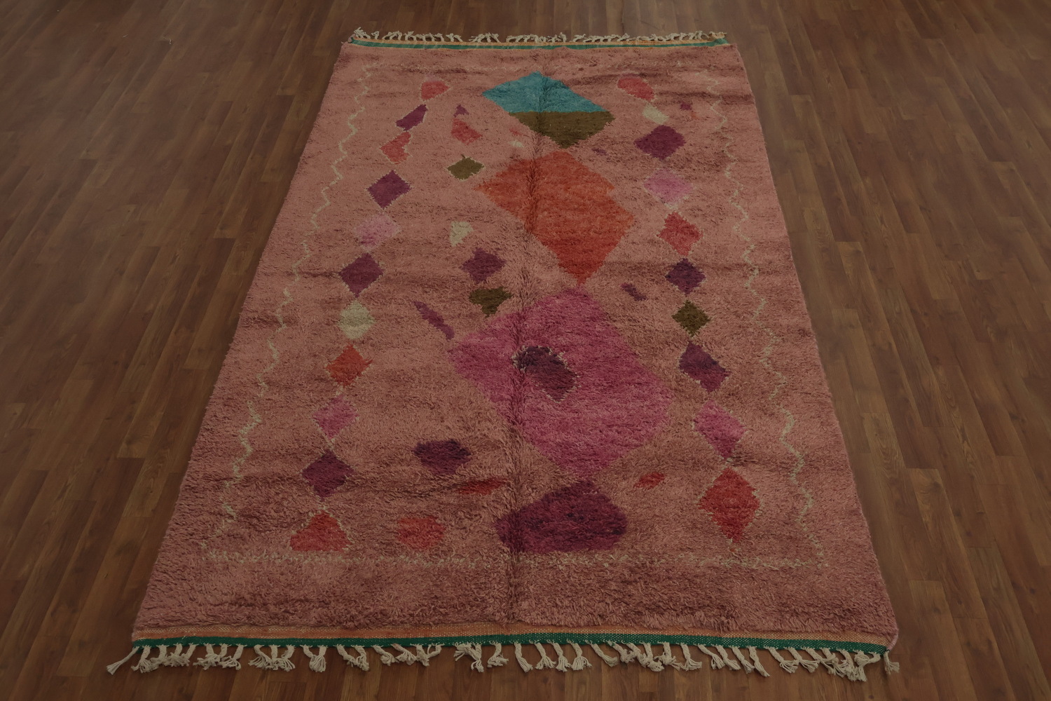 Lush and Cozy Plush Moroccan Area Rug 6x10 to Elevate Your Space