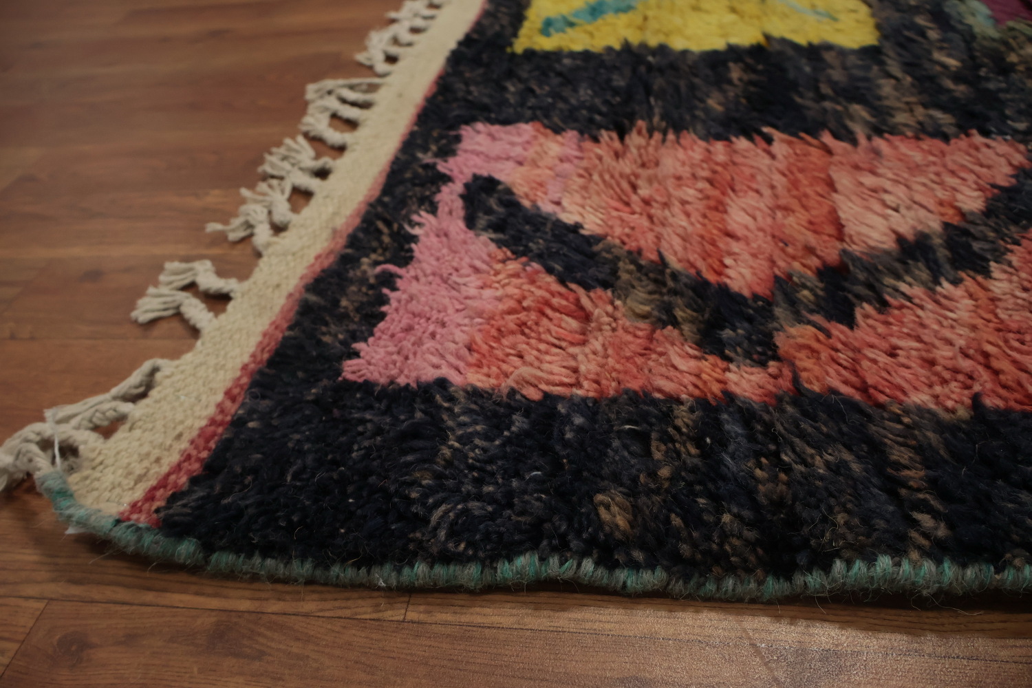 All-Over Geometric Plush Large Moroccan Rug 10x15