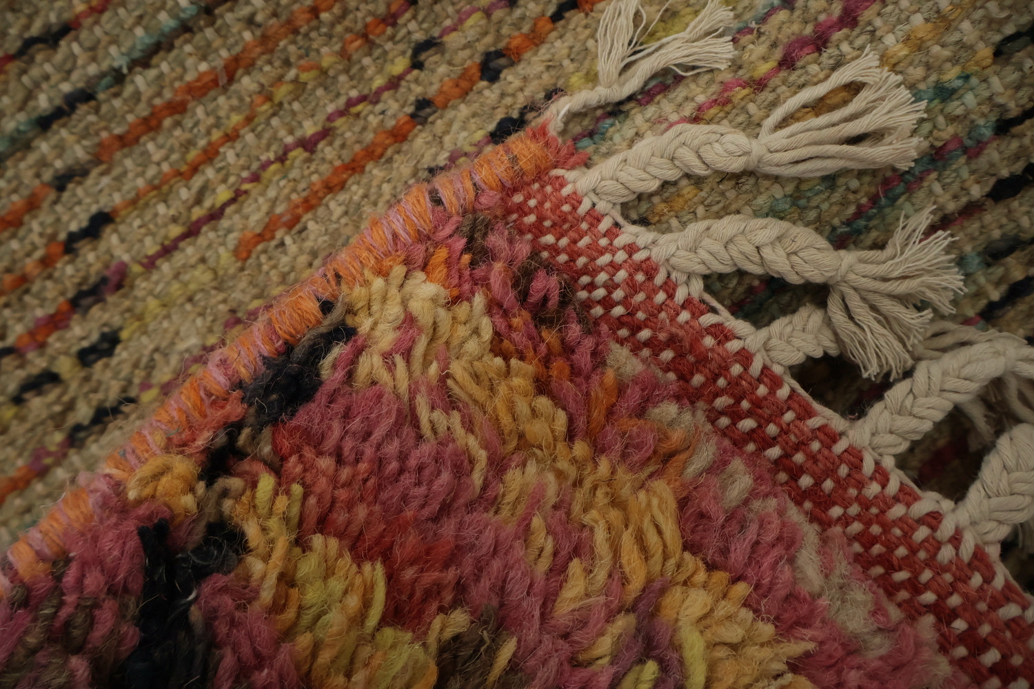 Trellis Plush Moroccan Oriental Rug 4x7