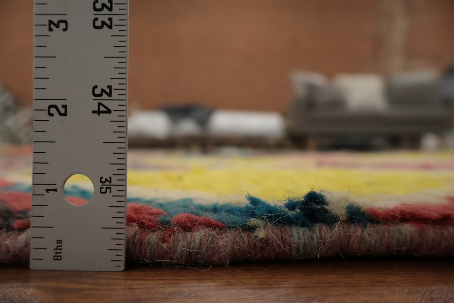 All-Over Trellis Plush Moroccan Area Rug 6x10