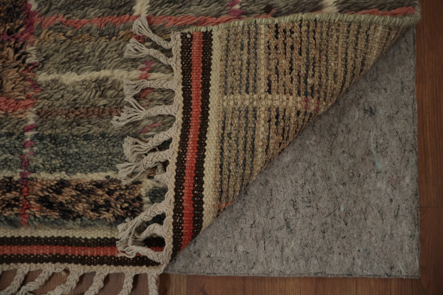 Artistic Flair Wool Patchwork Plush Moroccan Large Rug 10x15