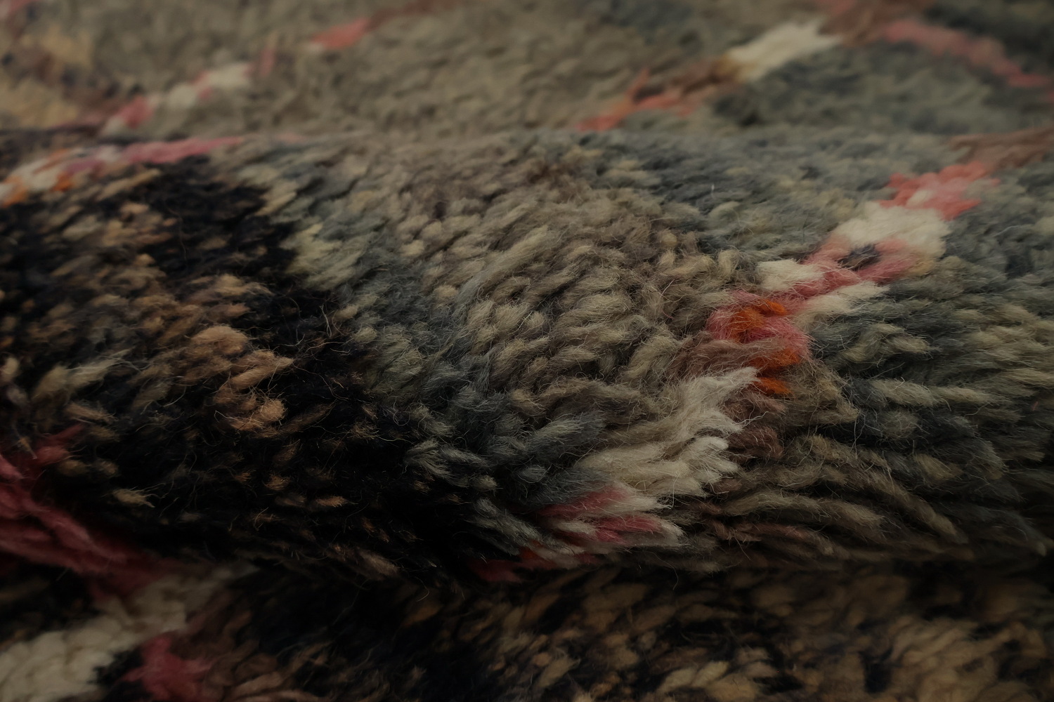 Artistic Flair Wool Patchwork Plush Moroccan Large Rug 10x15