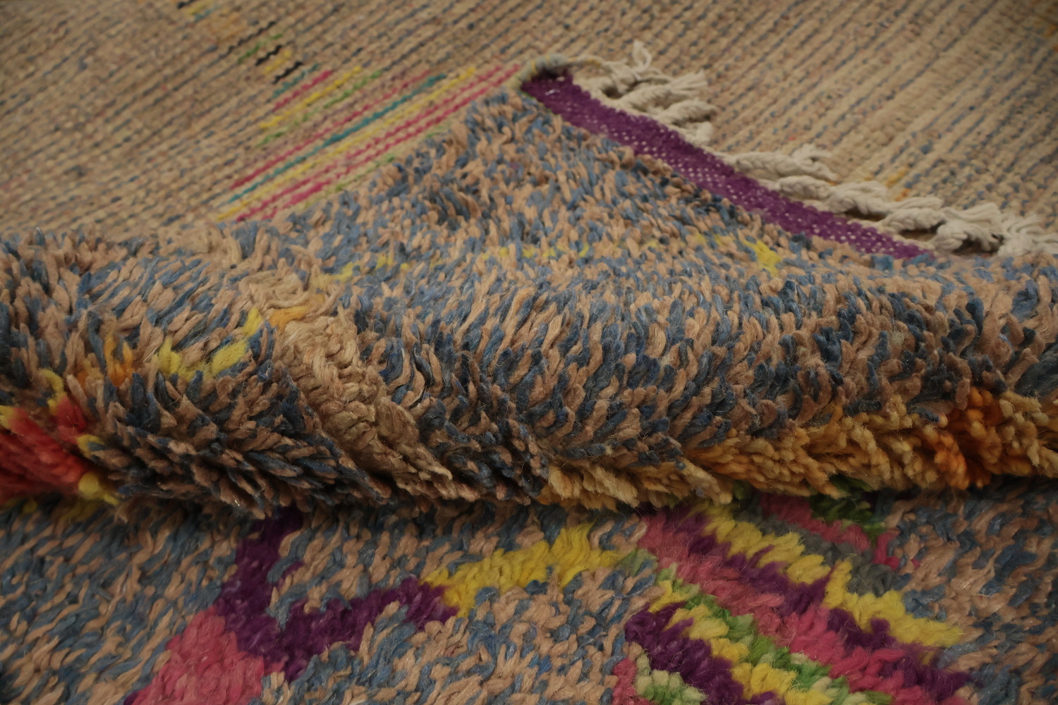 Handmade Moroccan Oriental Area Rug 9x13