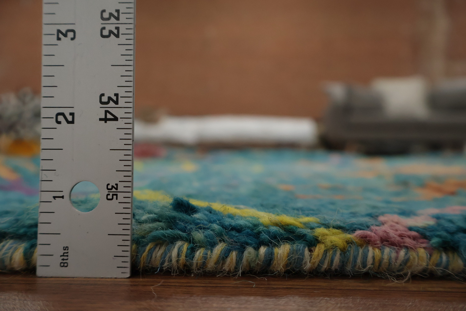 All-Over Trellis Plush Moroccan Area Rug 7x10