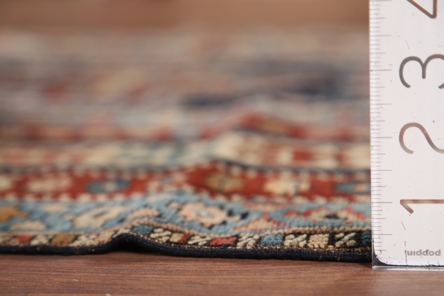 Pre-1900 Antique Kazak Vegetable Dye Rug 4x5