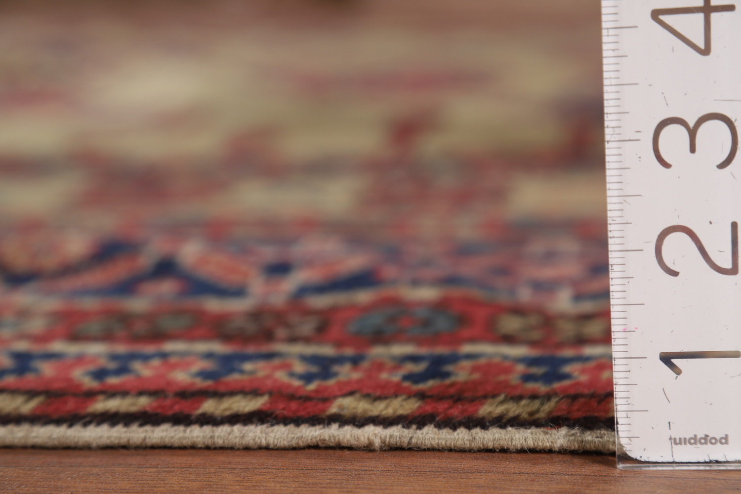 Antique Wool Kazak Vegetable Dye Area Rug 8x9