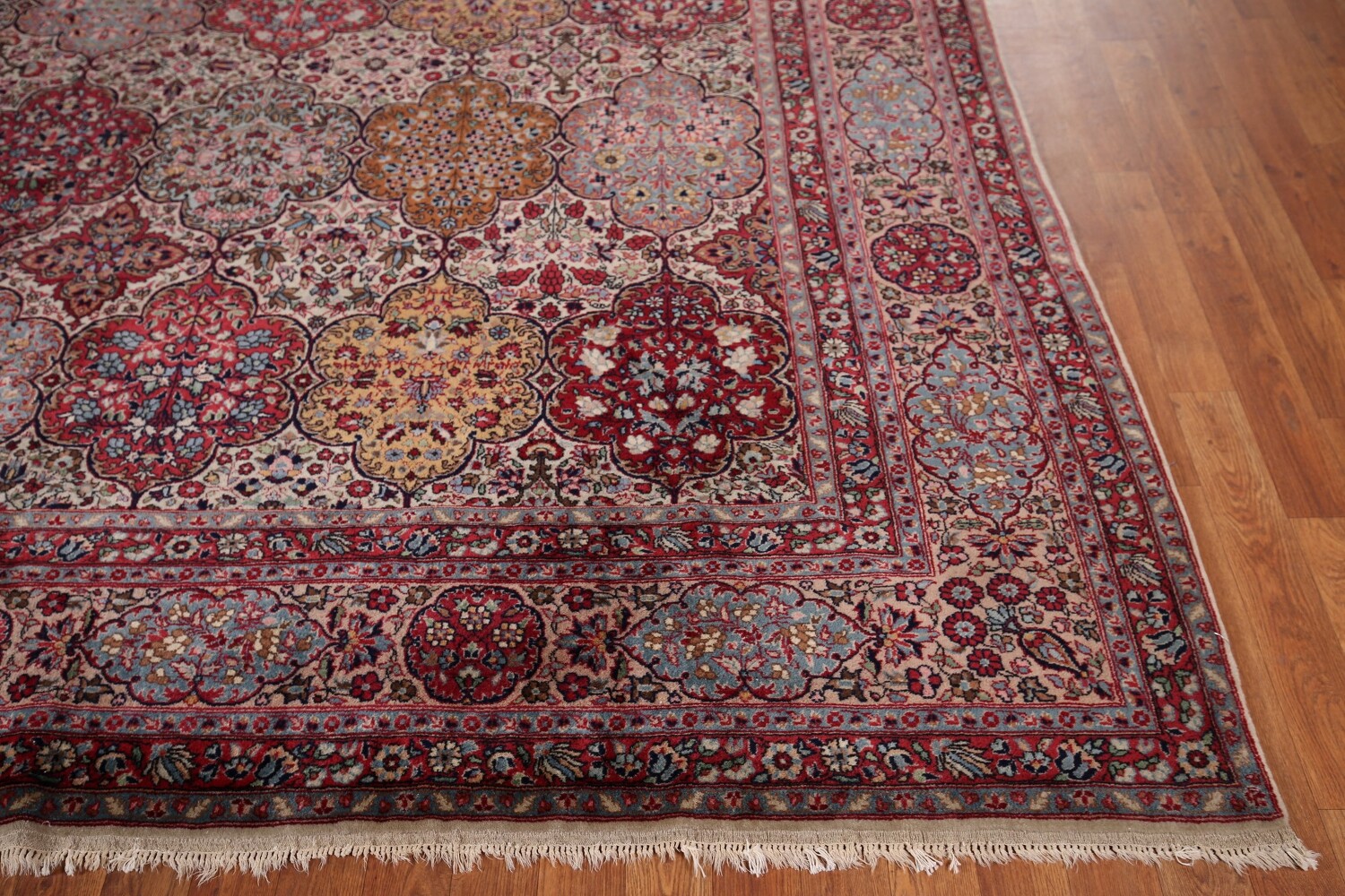 Antique Vegetable Dye Agra Indian Area Rug 9x12