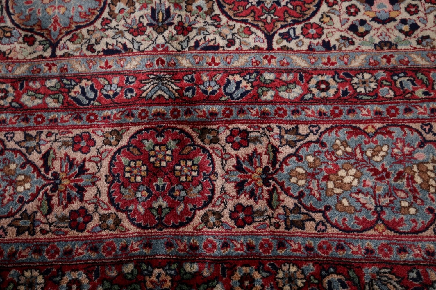 Antique Vegetable Dye Agra Indian Area Rug 9x12