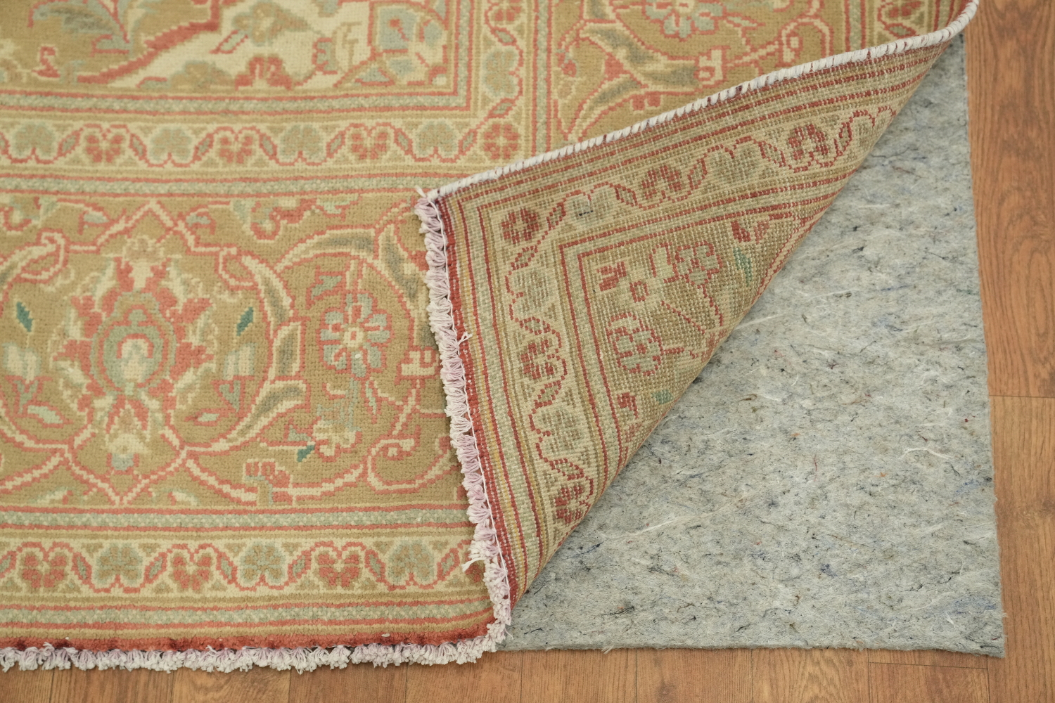 Traditional Floral Mashad Persian Area Rug 7x11