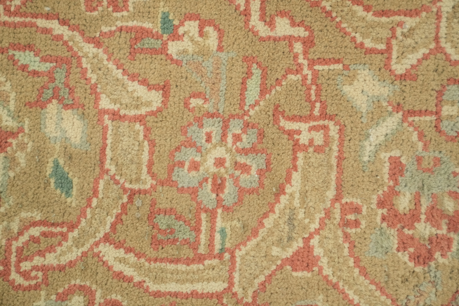 Traditional Floral Mashad Persian Area Rug 7x11