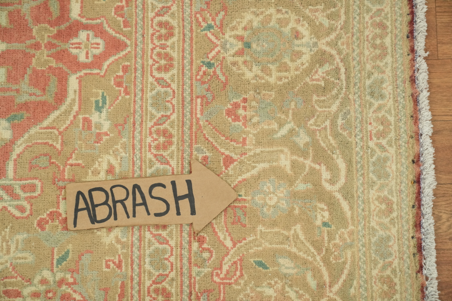 Traditional Floral Mashad Persian Area Rug 7x11