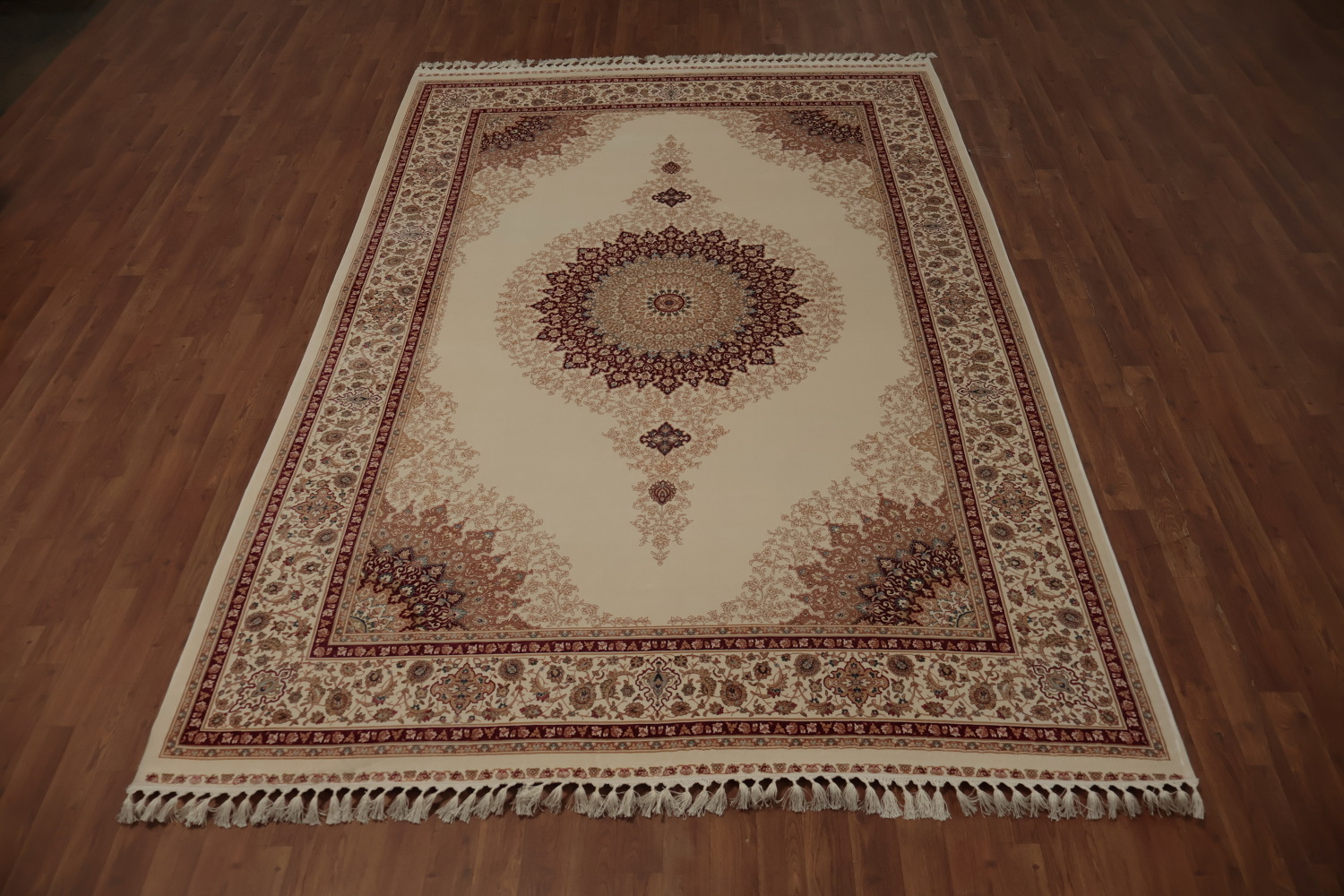 Traditional Turkish Tabriz Living Room Rug 7x10