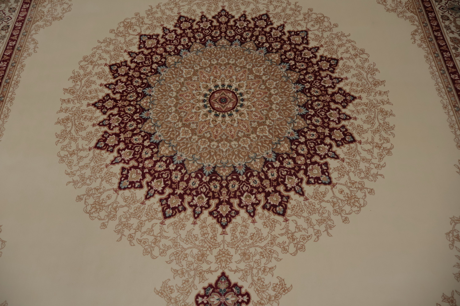 Traditional Turkish Tabriz Living Room Rug 7x10