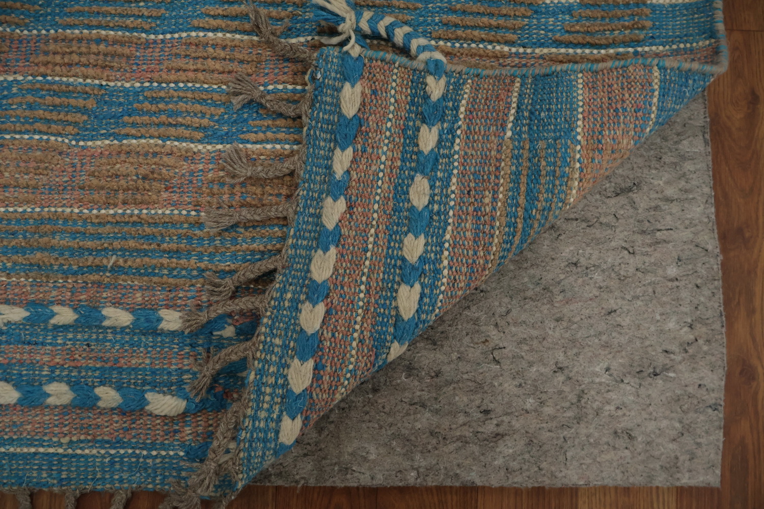 All-Over Striped Moroccan Oriental Area Rug 9x13