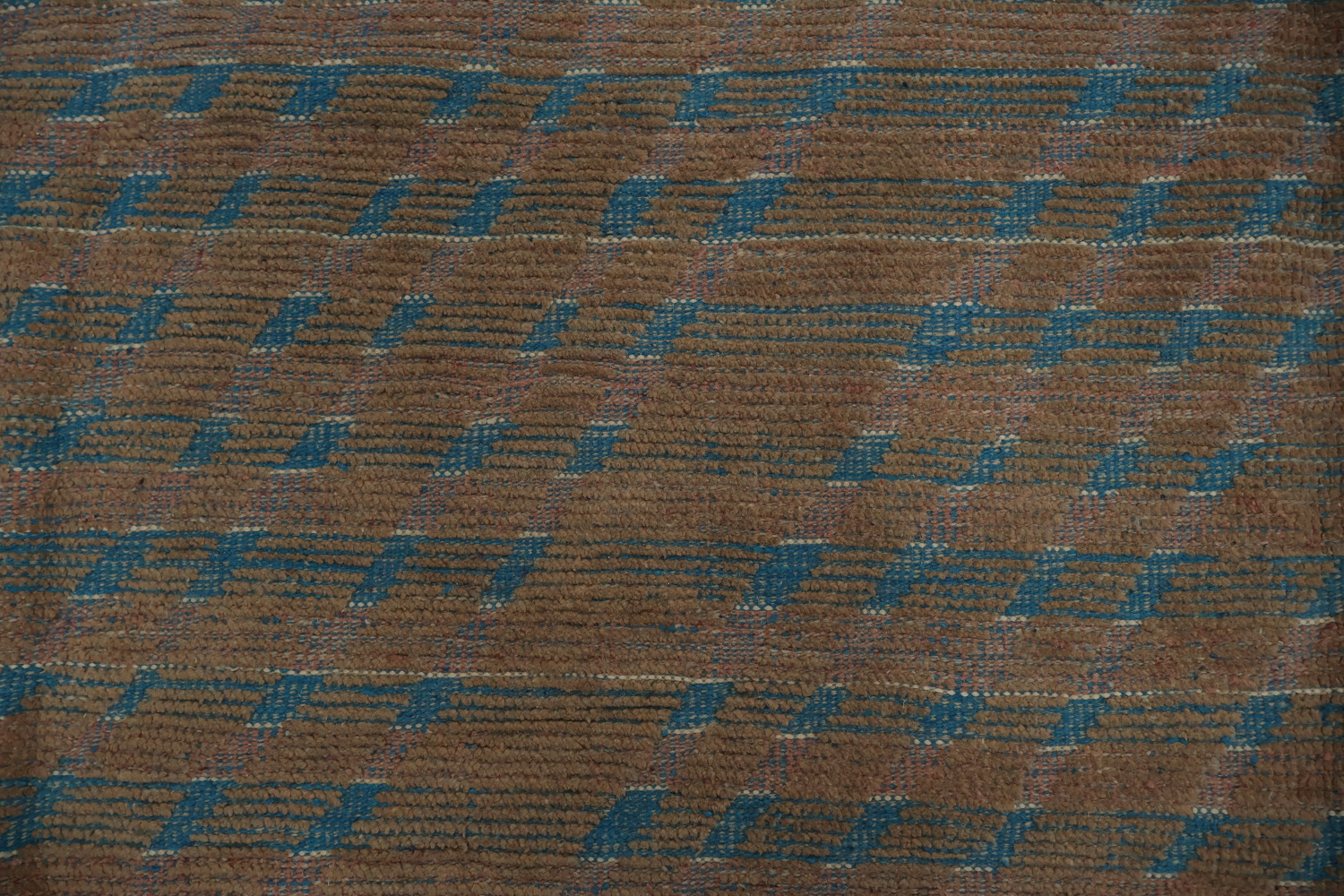 All-Over Striped Moroccan Oriental Area Rug 9x13