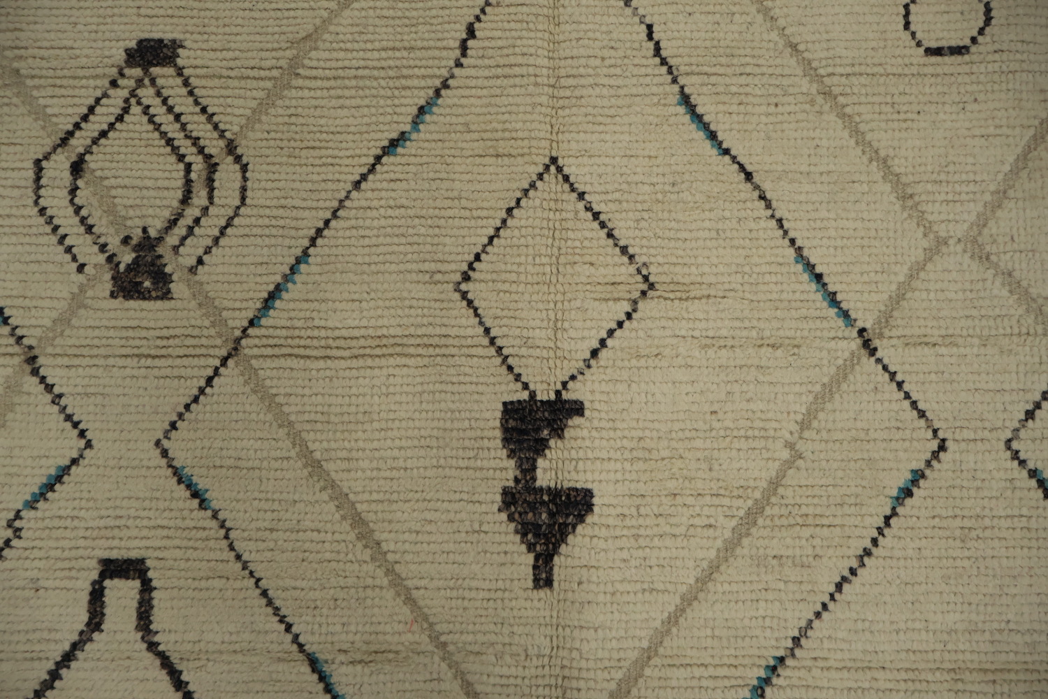 Handmade Wool Moroccan Abstract Area Rug 8x12