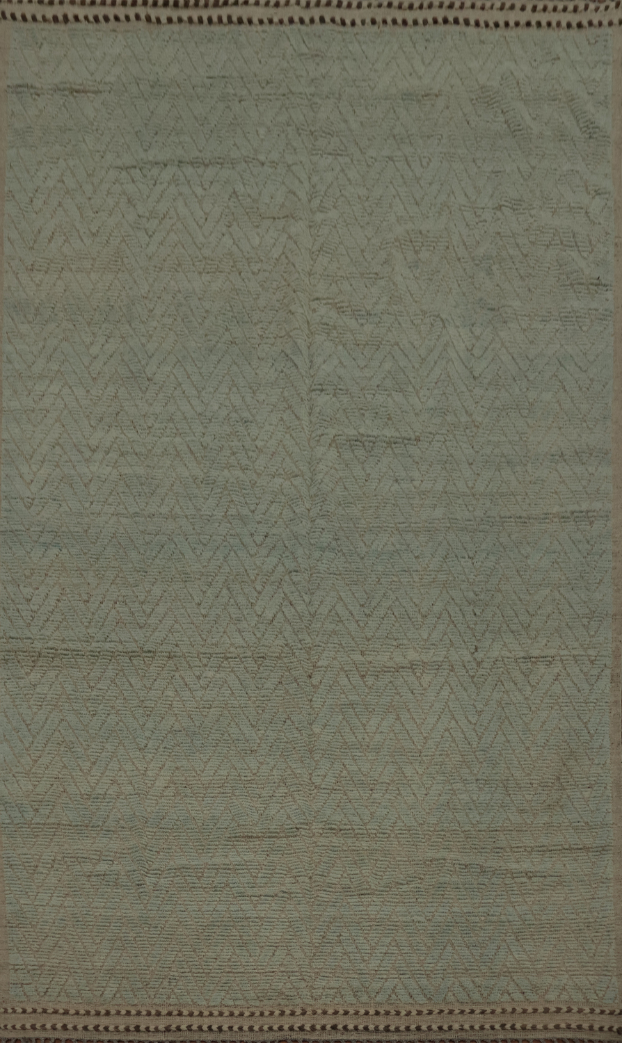 All-Over Chevron Moroccan Modern Area Rug 9x13